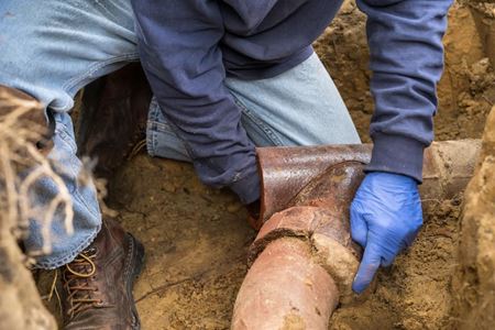 Sewer Digging